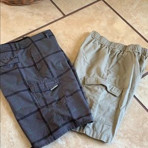 Lot of 2 boys shorts